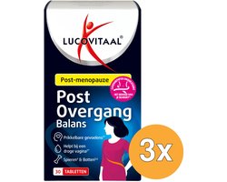 Lucovitaal 3x Post Overgang Balans (30 tabletten) - 30 stuks