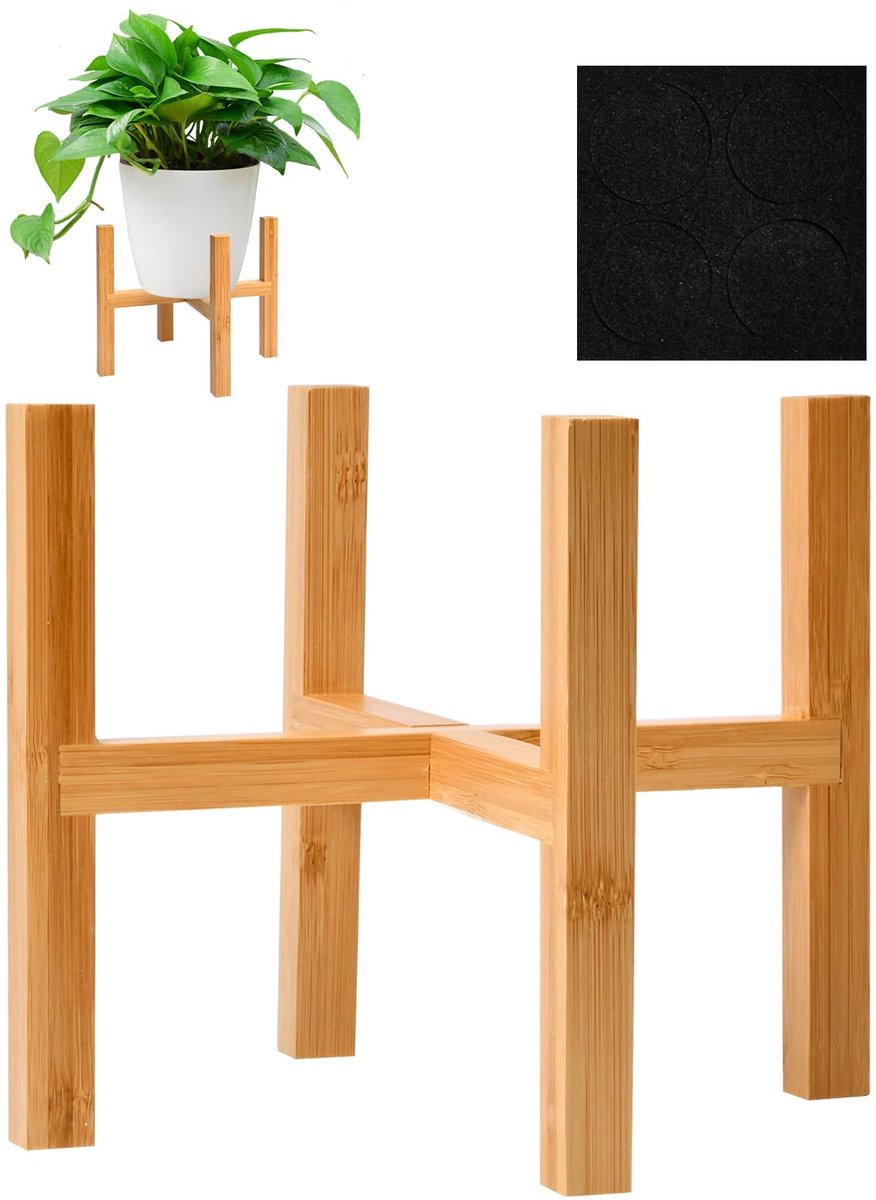 1 Stks Houten Bloempot Houder