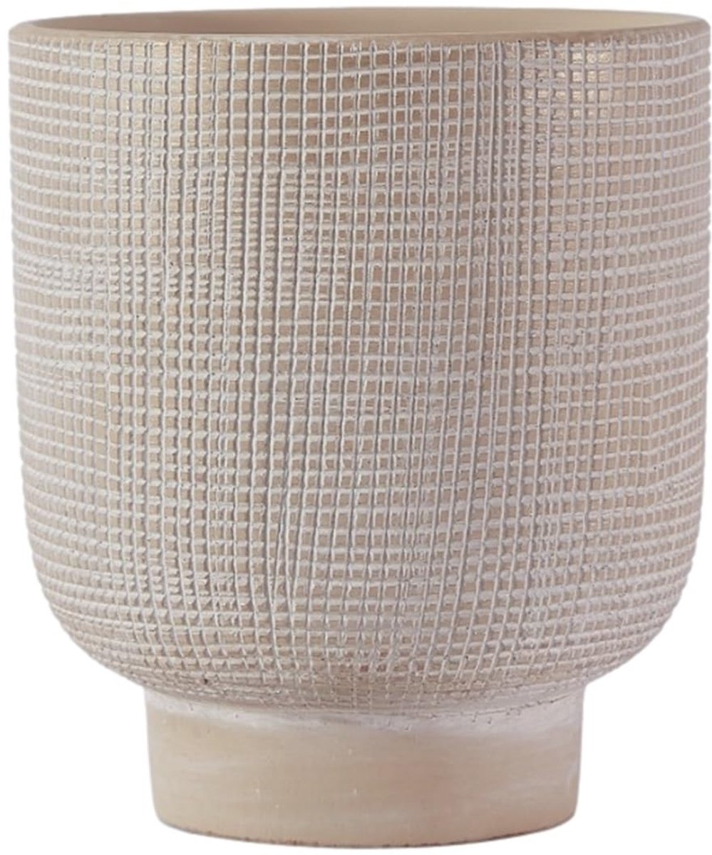 Plantenpot beige