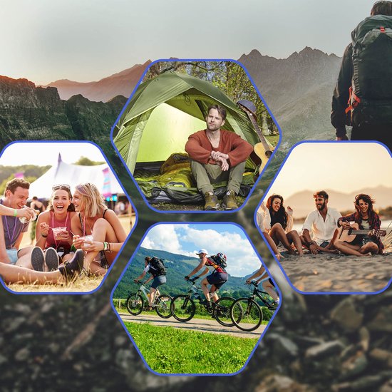 Where Tomorrow - Pop Up tent - 3 personen - 210 x 190 x 110 cm - Groen van Merkloos — afbeelding 5