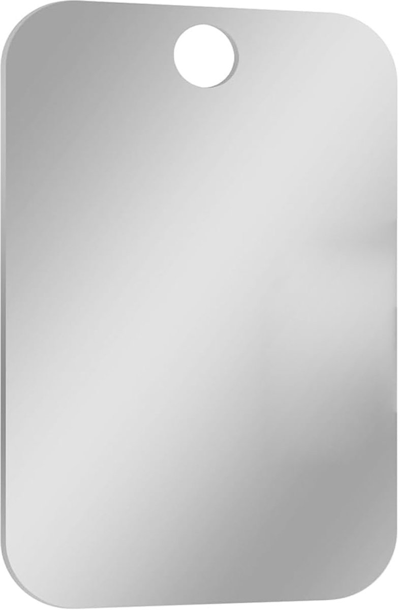 douchespiegel 17 cm x 13 cm Badkamer hangende spiegel voor douche met kleefhaak