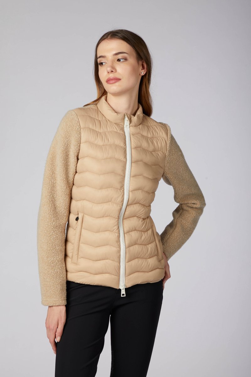 Vestrum FW25 Johannesburg Damesjas Wol M Zwart