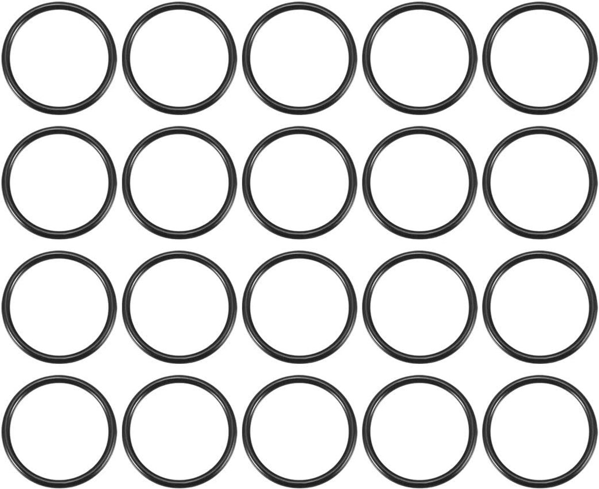 20 Stks 25mm x 2mm Mechanische Rubber Olie Verzegeld O Ringen Pakkingen Wasmachines