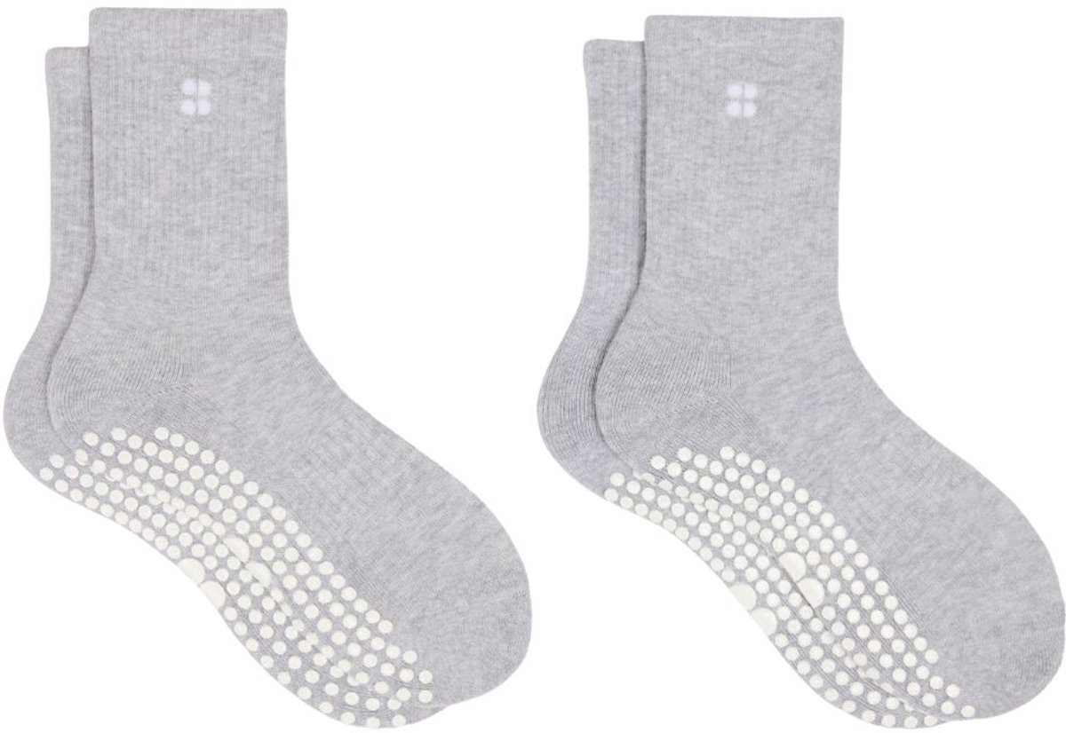 Sweaty Betty Pilates Crew Gripper Sock 2 Pack - Maat 2/5