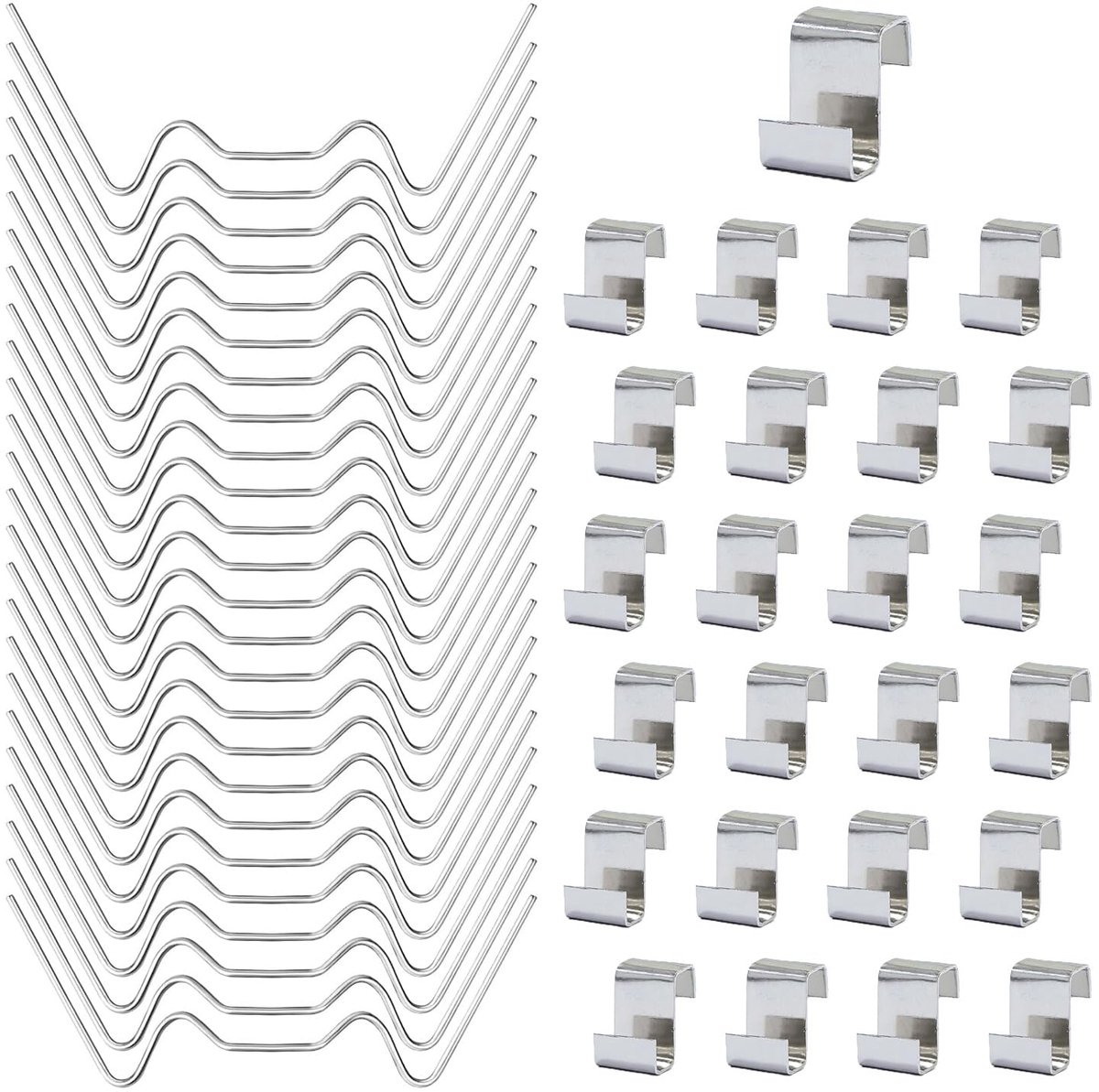 Clips voor broeikasglas Z en W clips voor glastuinen, W veerklemmen kas clips voor glas, kas beglazing clips raamclips voor kas, groene huis glazen clips bevestigingen