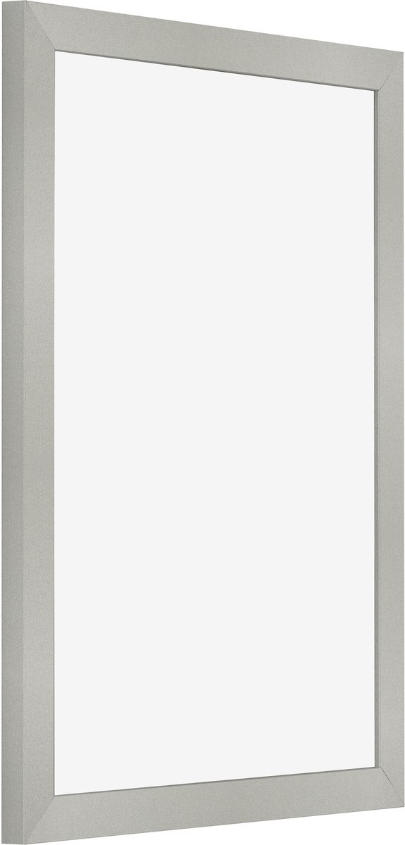 Fotolijst 18x24 cm - MDF - Zilver Mat - Benno