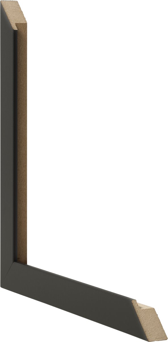Fotolijst A3 29,7x42 cm - MDF - Antraciet - Benno