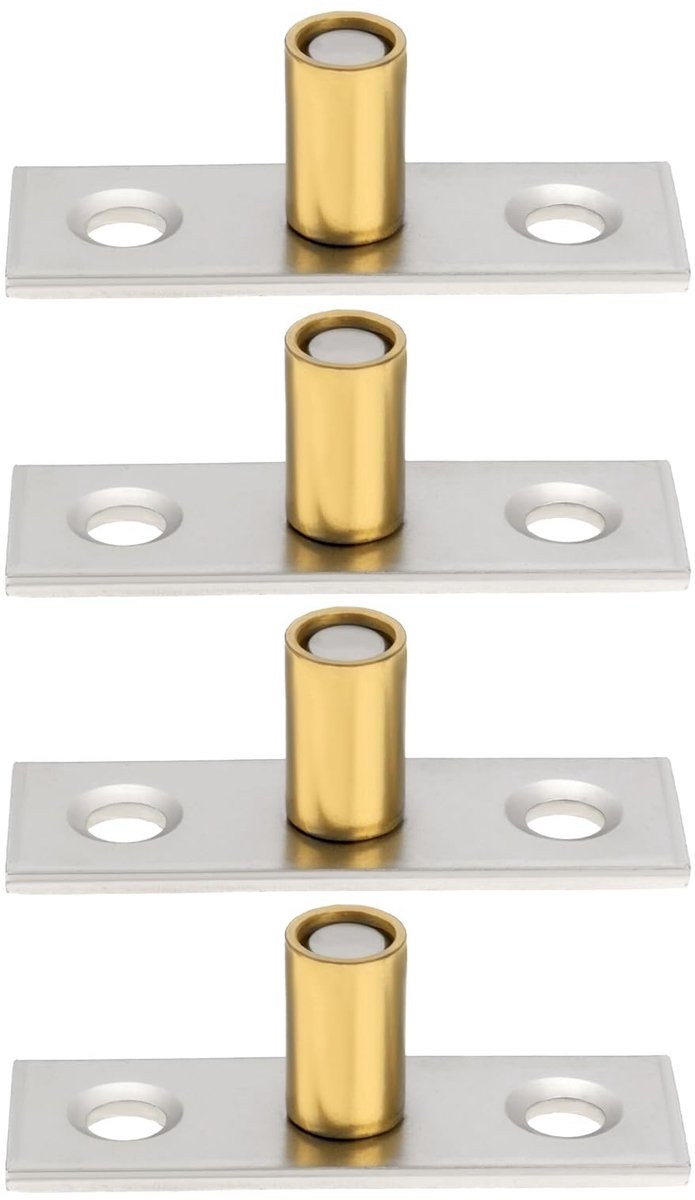 Dailygoods- Schuifdeur Gids 8x14mm - Roestvrij Staal - Geschikt voor Houten/Glazen Deuren - Eenvoudig te Installeren - Verbetert Veiligheid - Corrosiebestendig - Deurgids