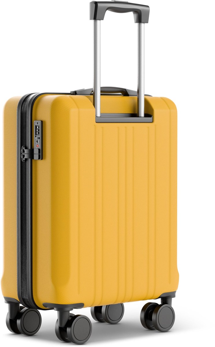 Dailygoods- Handbagage 55x40x20cm 36L - Trolley met dubbele wielen - TSA-slot - Lichtgewicht 2,7kg - Geschikt voor Ryanair/Lufthansa - Reiskoffer