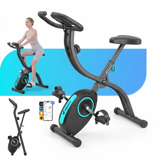 MERACH Opvouwbare Magnetische Hometrainer - 16 - MERACH - €109,99