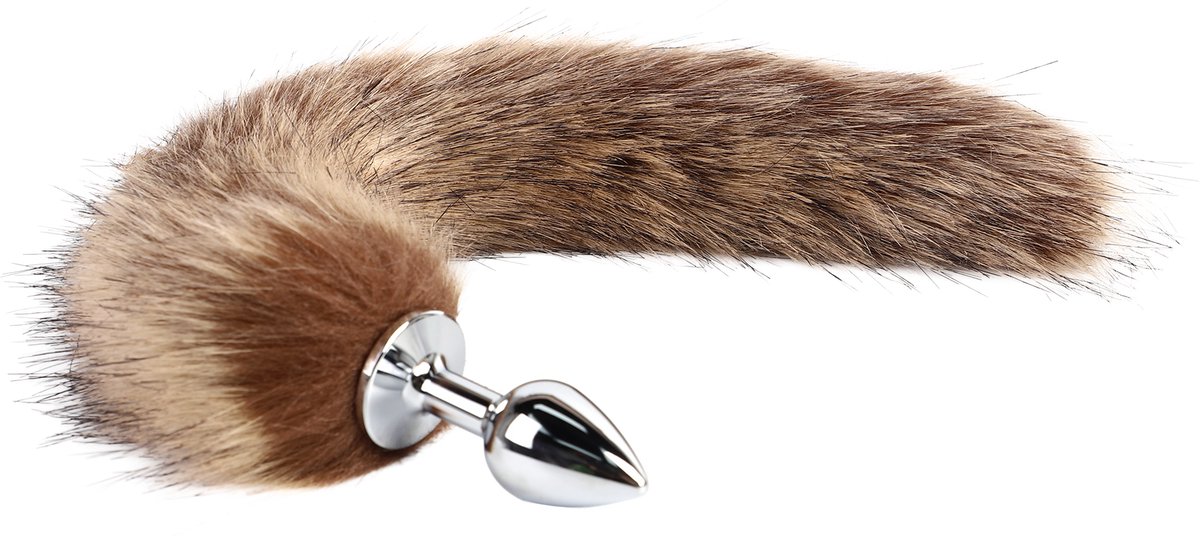 Fixxx - Buttplug met Vossenstaart - Bruin