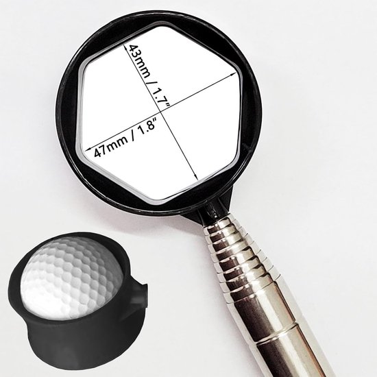 Telescoop Golfbal Retriever van Aluminium 280cm - Efficiënte Water Golfbal Picker en Accessoire voor Golfspelers — afbeelding 4