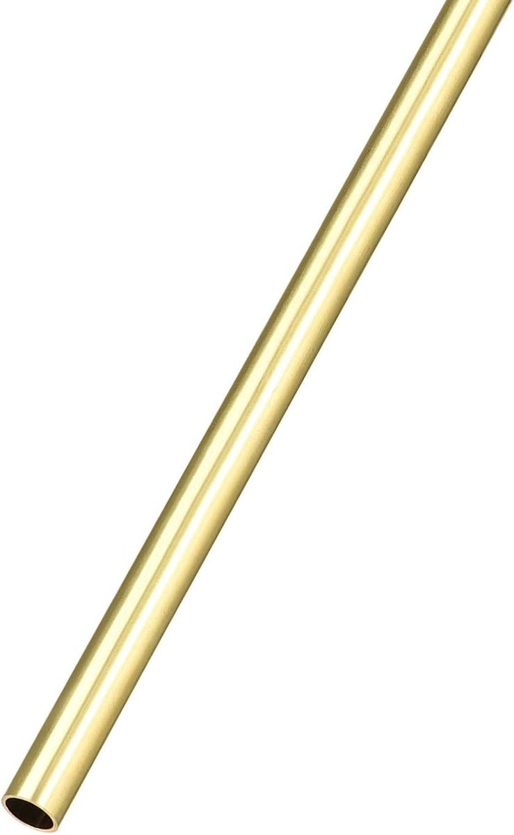 Brass Tube 11mm ADx1mm Wanddikte 300mm Lengte - Rechte Slangen voor Huishoudelijke Machines en DIY Projecten