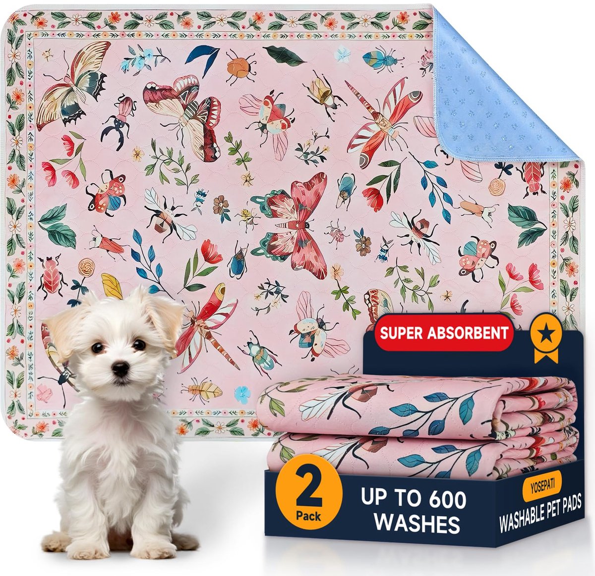 Wasbare plasmatten voor honden 60x91cm - herbruikbare puppymatten - ideaal voor zindelijkheidstraining - ShopVlot
