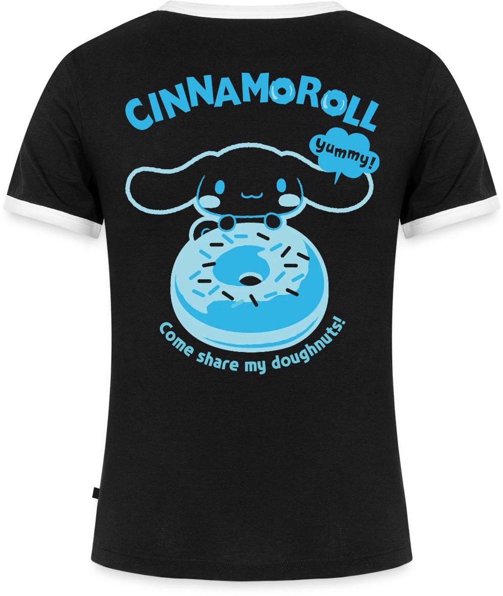 Cinnamoroll Come Share My Doughnuts! Vrouwen Contrast Shirt