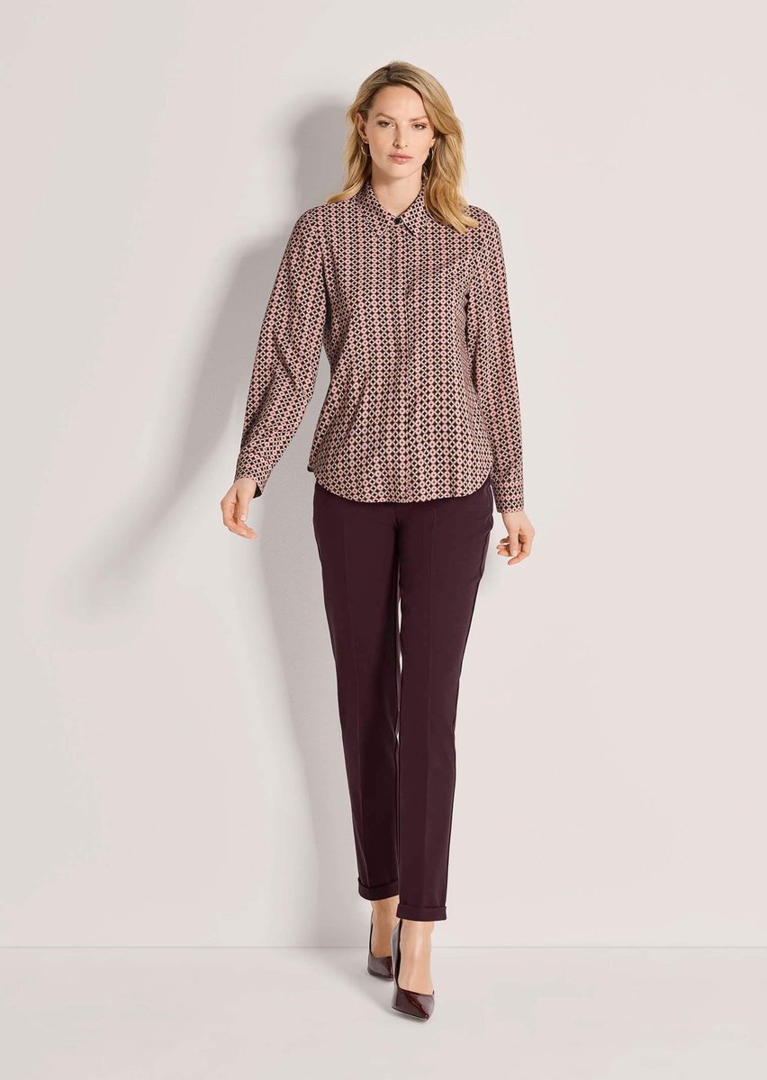MADELEINE Blouse Blouse met geometrische print