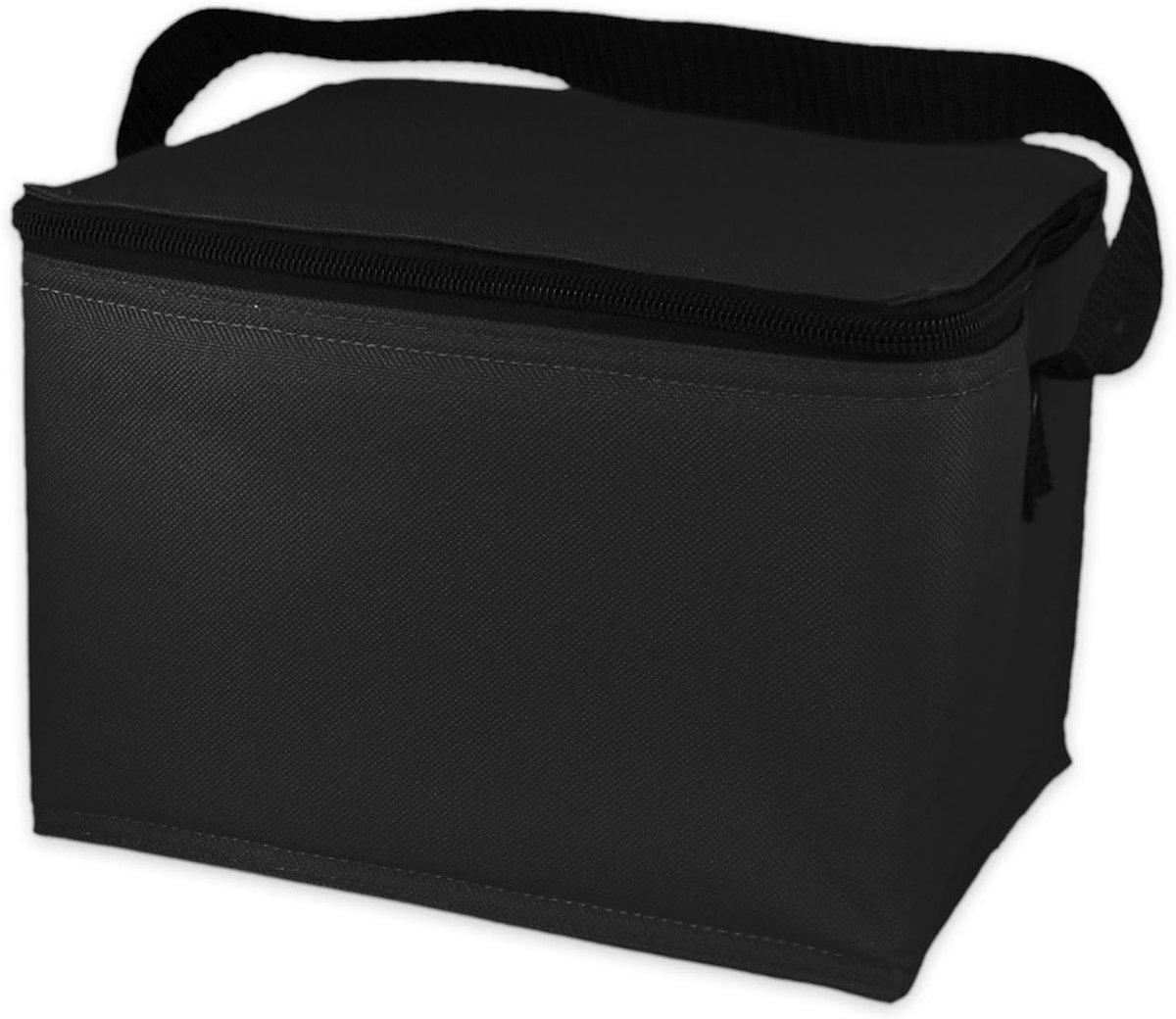 Thermotas 28 x 14 x 17 cm - waterdicht - zwart - ideaal voor picknicks - ShopVlot