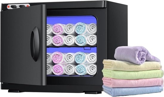Handdoekwarmer Kast - Verwarmde Handdoeken - Ontspannende Momenten - UV Sterilisatie - 23 Liter Capaciteit - Wit