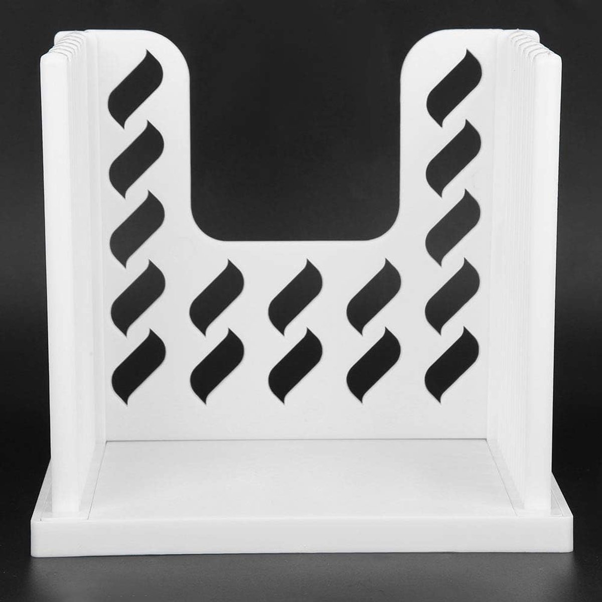 Broodsnijder - Snijgereedschap Keuken - Gelijkmatig Snijden - Aanpasbare Dikte - 16 cm - Wit