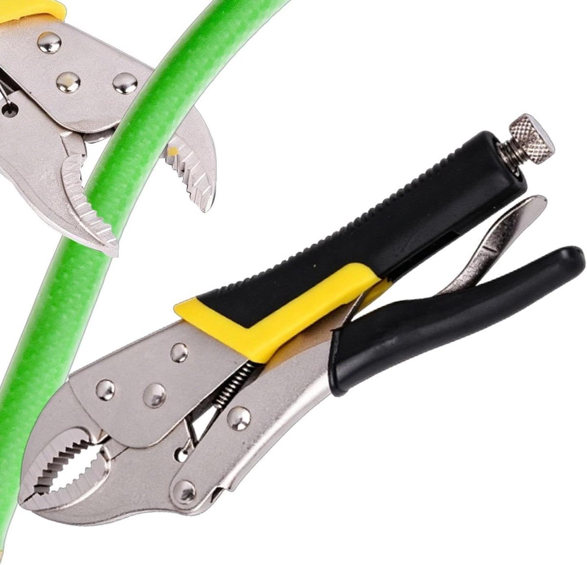 Kleine tang - Kabelsnijder - Elektrisch werk - Ergonomische grip - 22 cm - Zwart