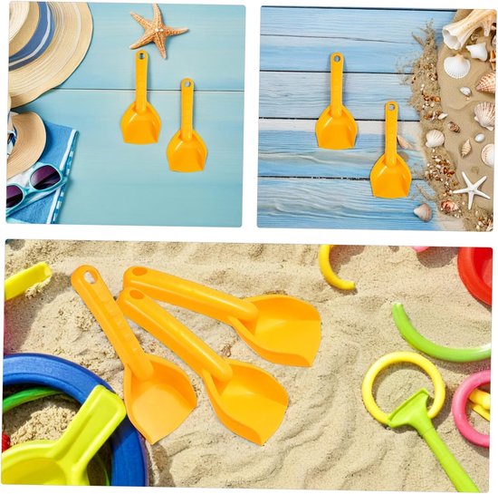 Kinderzandschep 8-delig, 18 cm kunststof strandspeelgoedset van Merkloos	 — afbeelding 5