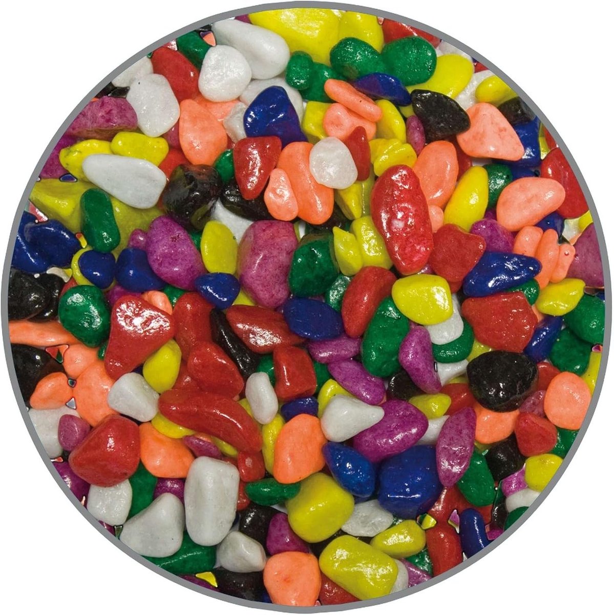 SnelShoppen - ICA GC73 Premium Kies, glanzend, 1 kg - Hoogwaardige kwaliteit, ideaal voor keuken, tuin, feest en meer