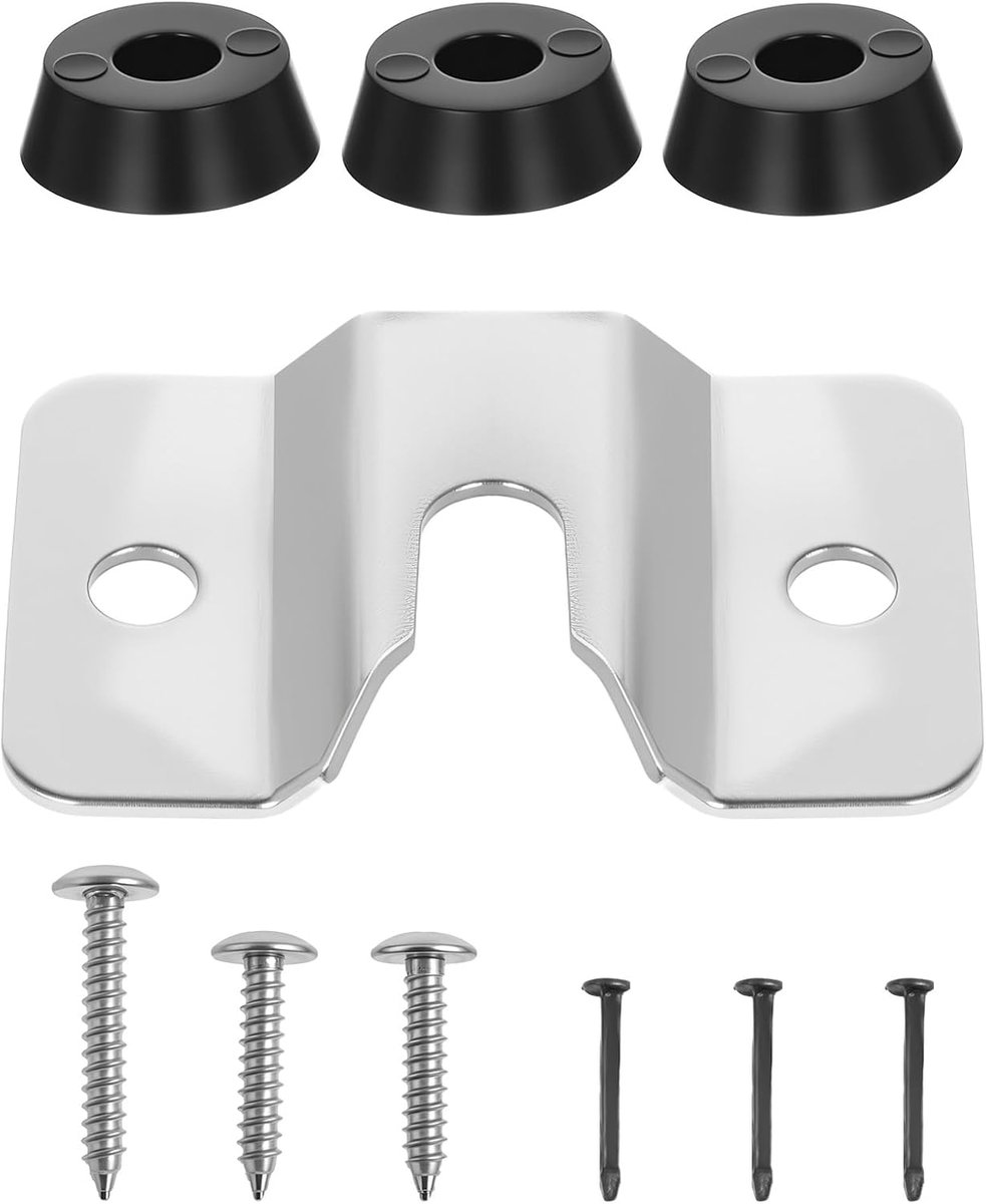 YBEATY 3 Set Draagbare Dartbord Montagebeugel Met Schroeven, Spijkers, Stabilisatoren, Dartbord Ophanghardware - ShopVlot