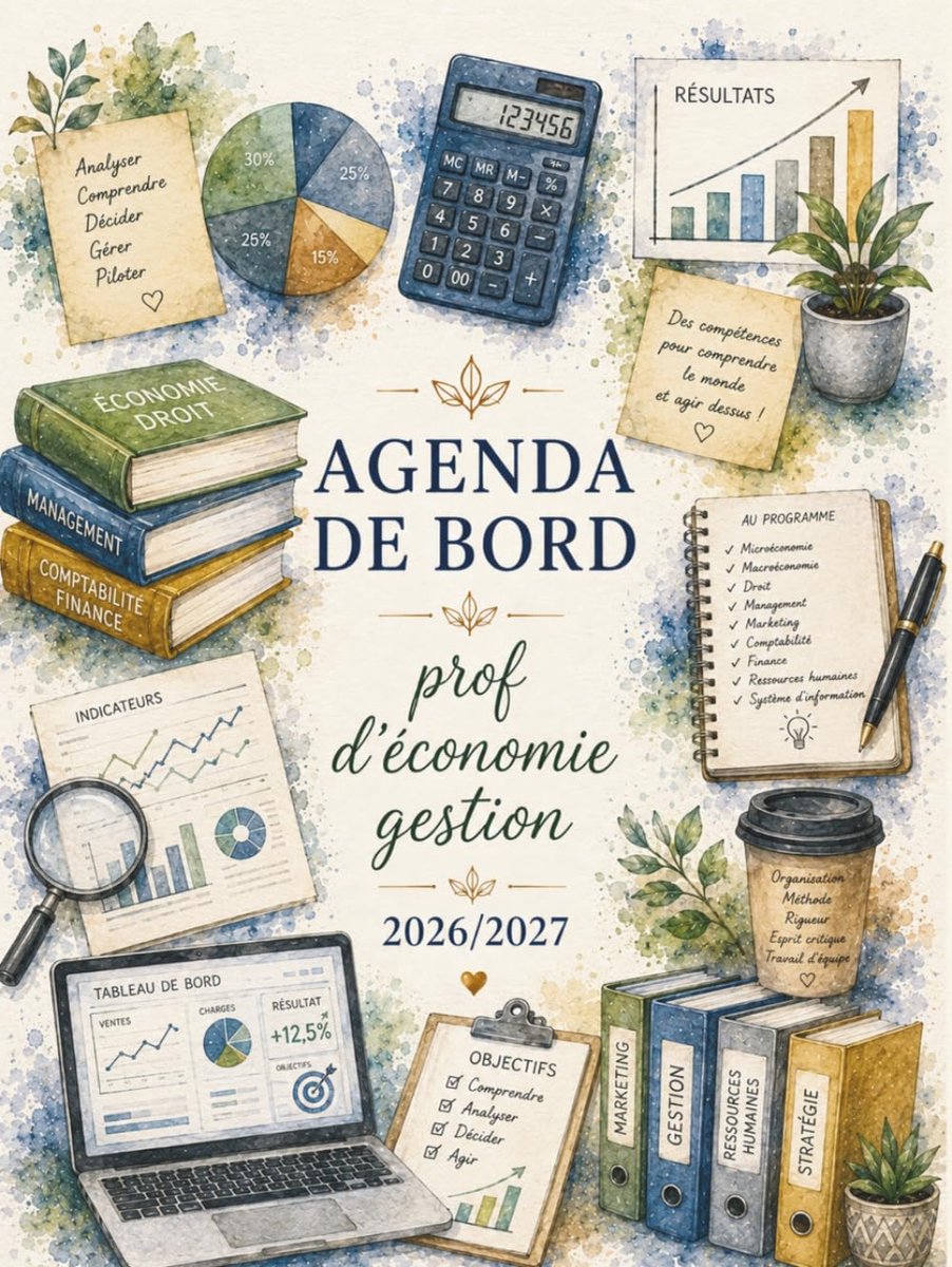 SnelShoppen - Agenda de bord 2026/2027 voor Economie en Beheer | Cahier Relevé de Notes voor 15 Klassen, A4 Formaat | Planificateur Semainier, Schoolk