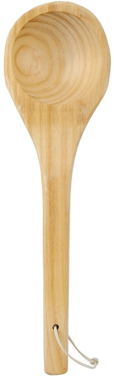 Omgoods - Houten Sauna Lepel met Ergonomische Handgreep - Ideaal voor Wellness
