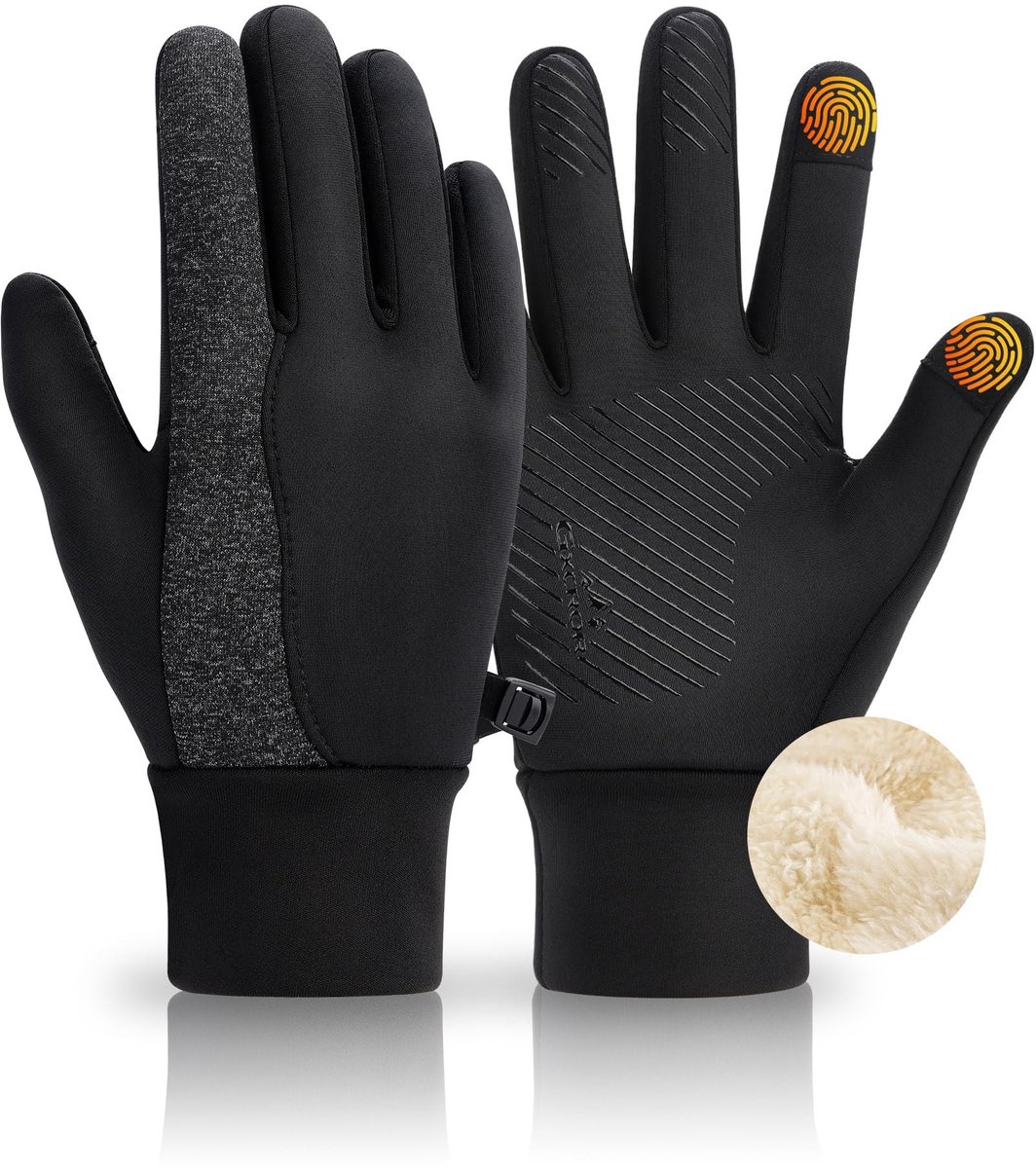 Omgoods - Winterhandschoenen voor Mannen en Vrouwen - Thermisch en Touchscreen Ski Handschoenen