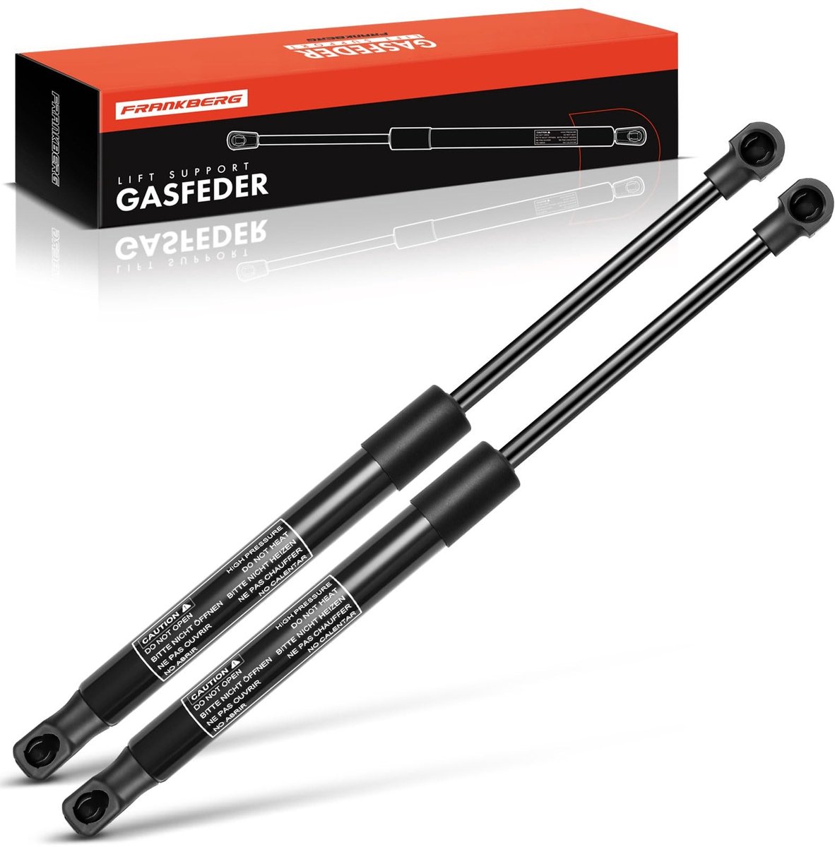 Omgoods - 2 x Universele Gasdrukdemper 470N 500 mm voor Meubilair en Opslag