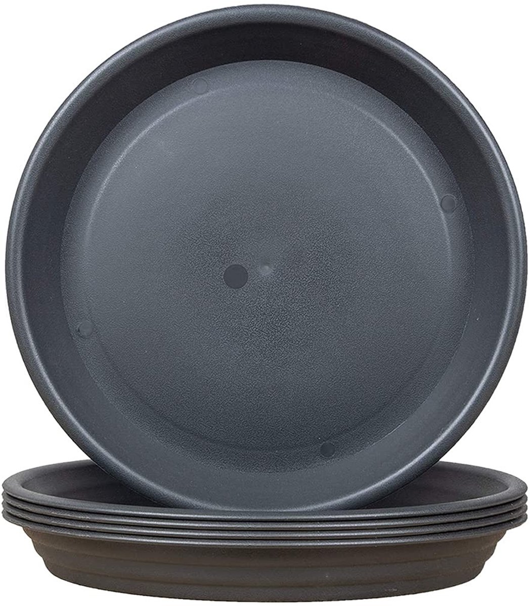 Omgoods - 5 Stuks Plantenschaal - Transparante Plastic Drip Trays Ø 27 cm