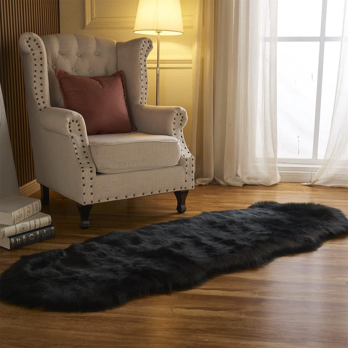Omgoods - Faux Fur Soft Sheepskin Rug 80x180 cm - Fluffy en Wasbaar