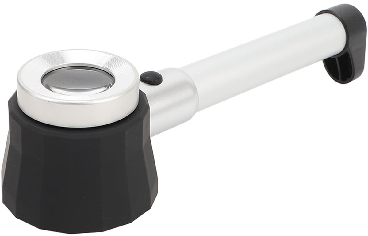 Omgoods - Handheld 45x Vergrootglas met LED Verlichting - Ideaal voor Senioren en Stempels