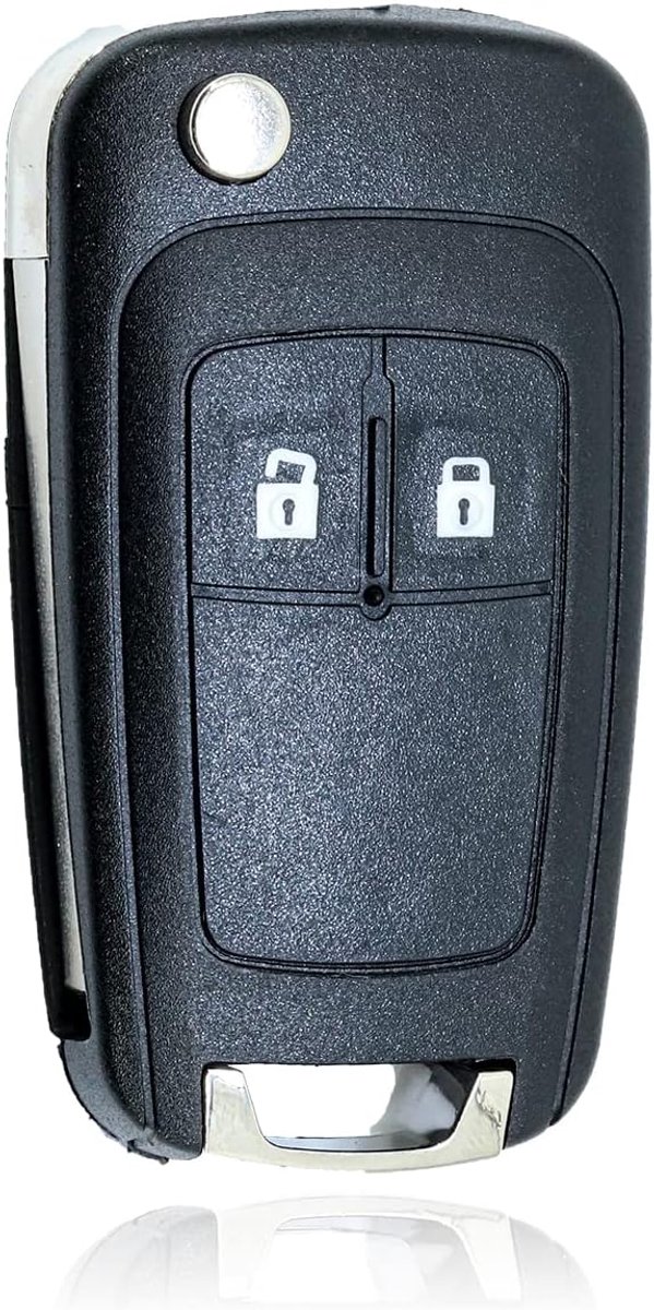 Sleutelbehuizing met 2 knoppen, afstandsbediening, autosleutel voor Opel Vauxhall Buick Astra Insignia Vectra Chevrolet Cruze Aveo Spark Captiva Orlando