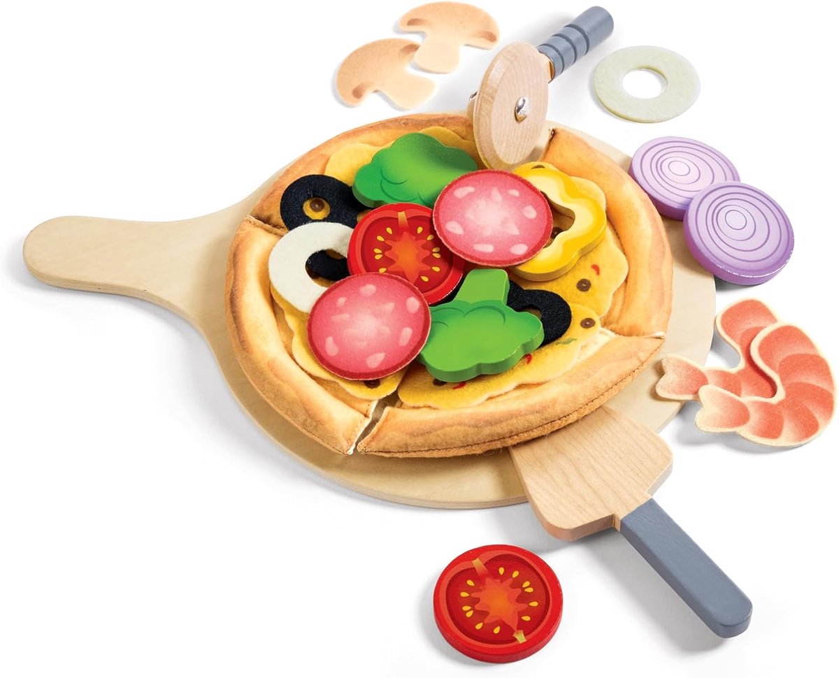 E3173 Pizza speelset met veel toppings