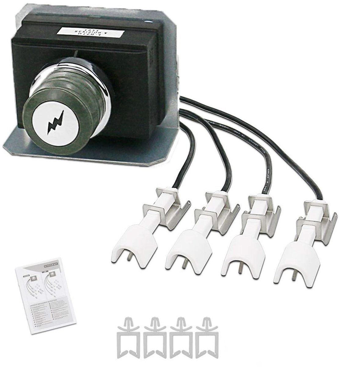 Omgoods - Bougieset voor Gasbarbecues Weber Genesis 300 - Elektronische Ontsteker
