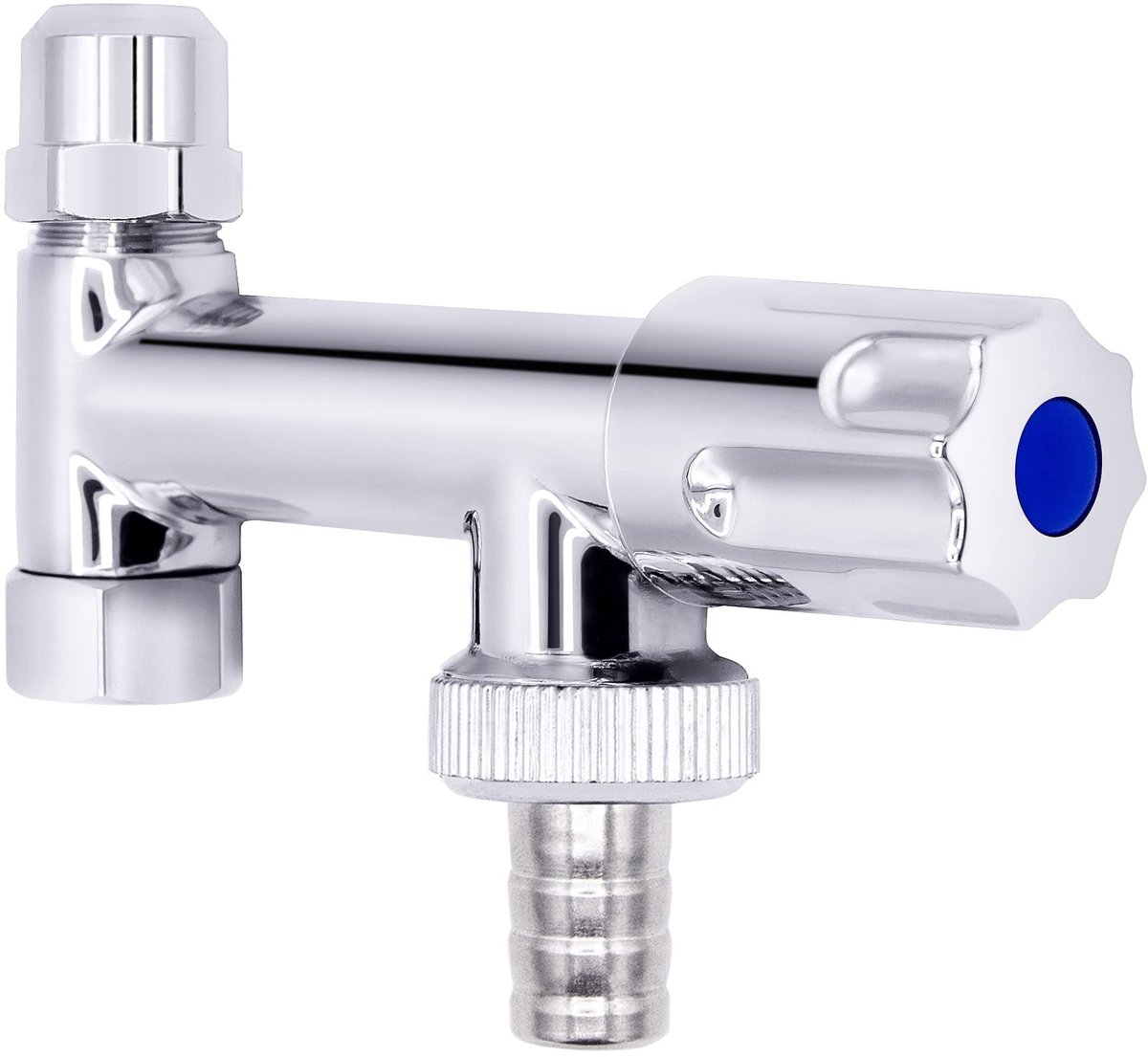 Omgoods - Messing Apparatuur Ventiel met Terugslagklep