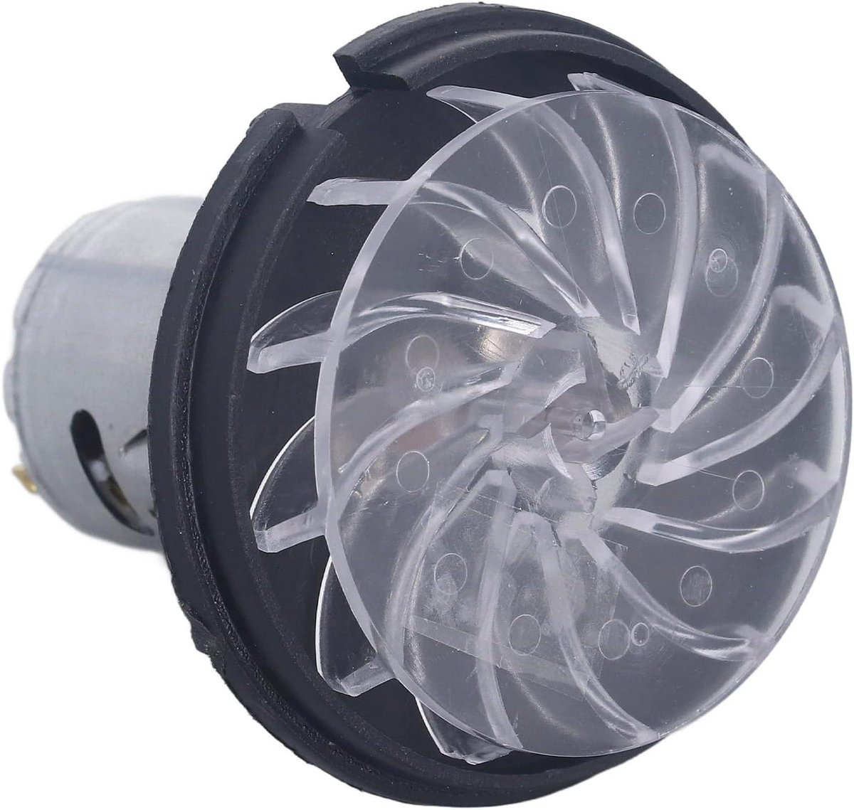 Motorventilator Heteluchtpistool - Vervangingsonderdeel Ventilator - Warmteafvoer Garanderen - Stille Werking - DC12V - Aluminiumkleur