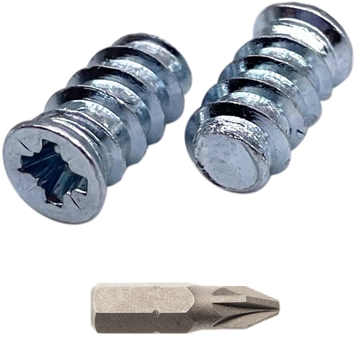 (100 stuks) Verzinkte euroschroeven 5,8 x 11 mm