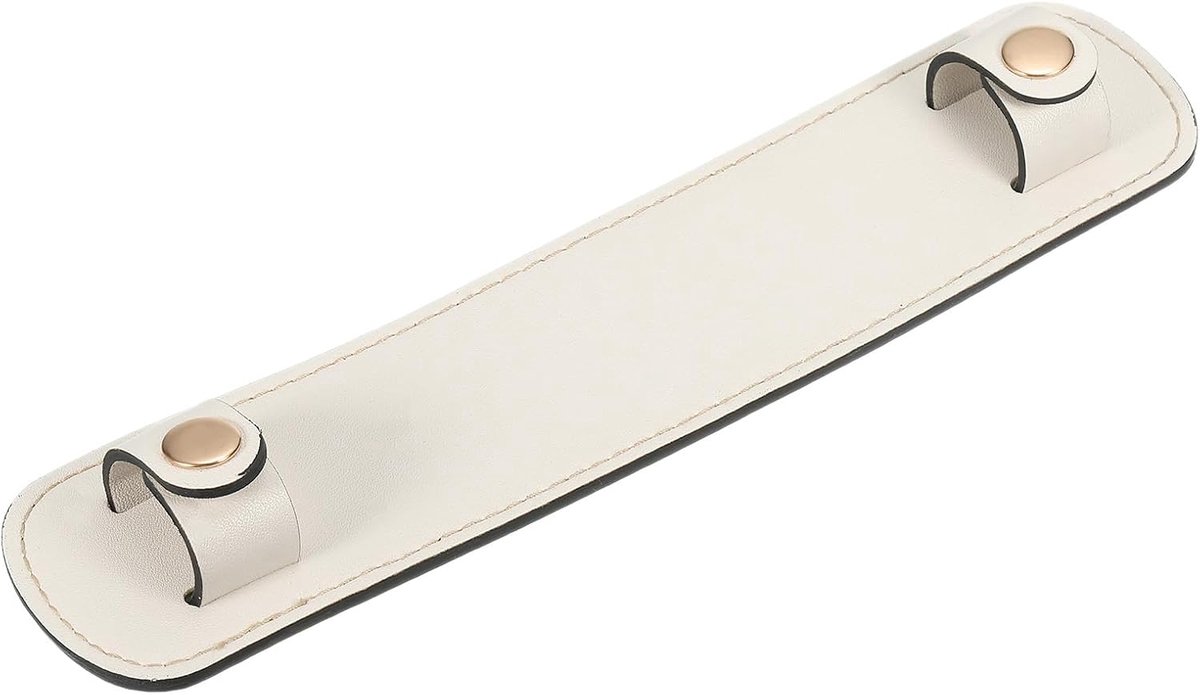 9 "x 2" Lederen Schouderriem Pad, Pu Lederen Rugzak Strap Pads