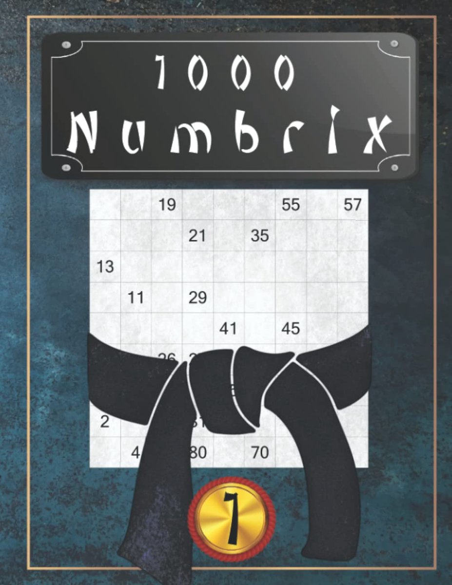 Numbrix puzzels - 1000 uitdagende hersenkrakers - niveau zeer moeilijk - perfect voor hersentraining - ShopVlot