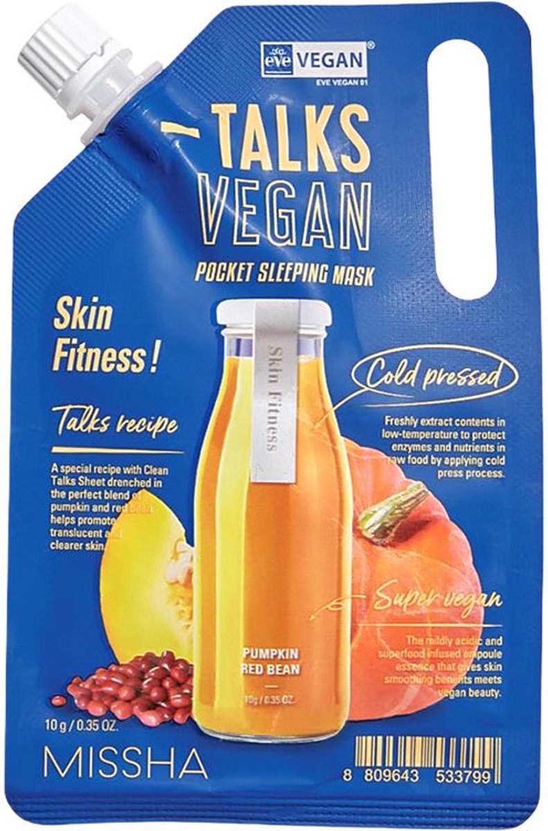 Talks Vegan Squeeze Pocket Sleeping Mask