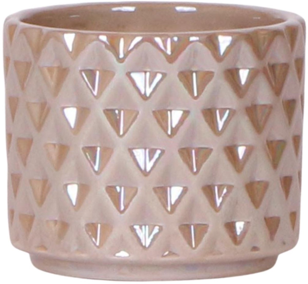 Kolibri Home | Diamond Pearl sierpot - Zand - Ø6cm