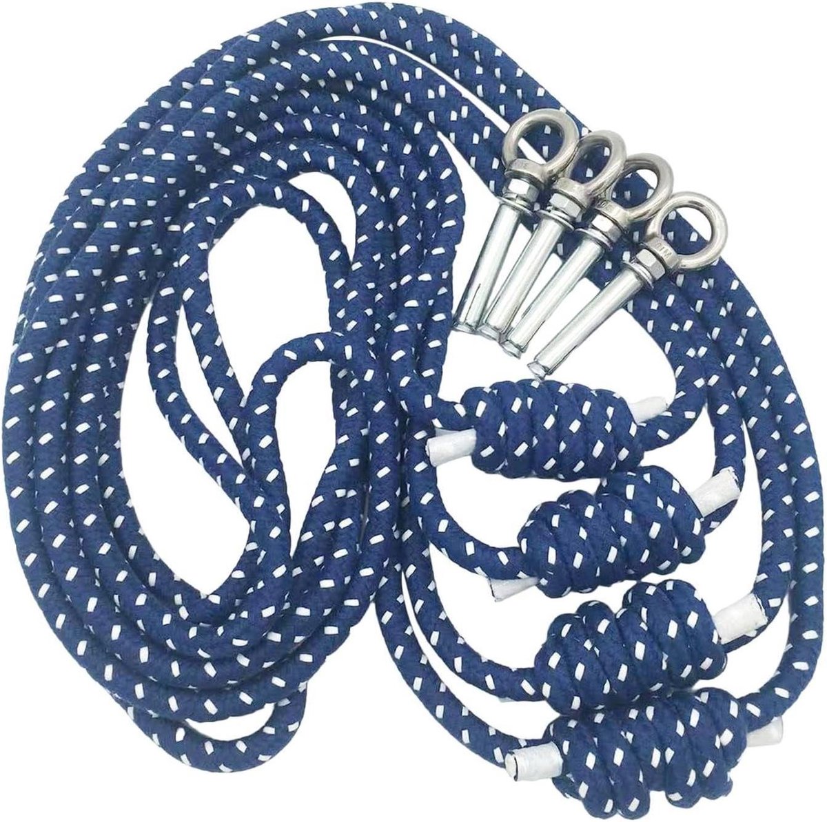 Yoga Touw - Spagaat Trainer - Flexibiliteit Training - Snelle Montage - 3.3 Meter - Blauw