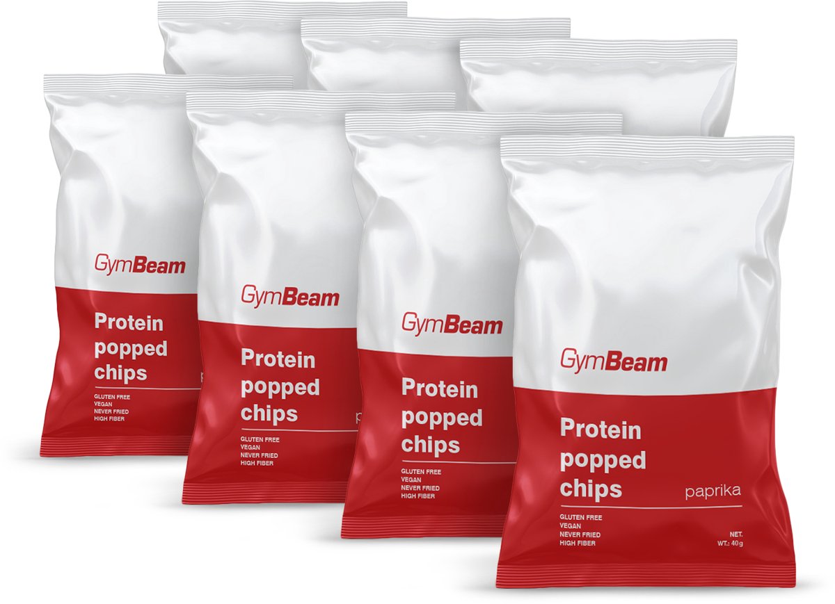 GymBeam Eiwitchips 7 x 40 g paprika