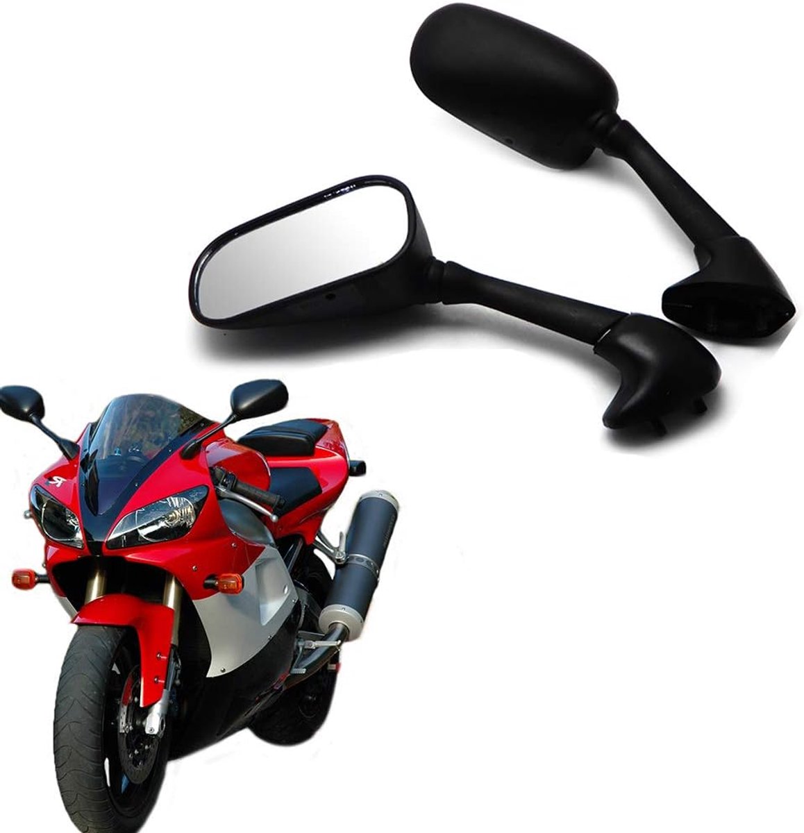 zijspiegel sportwagen achteruitkijkspiegel voor Yamaha Yzf R1