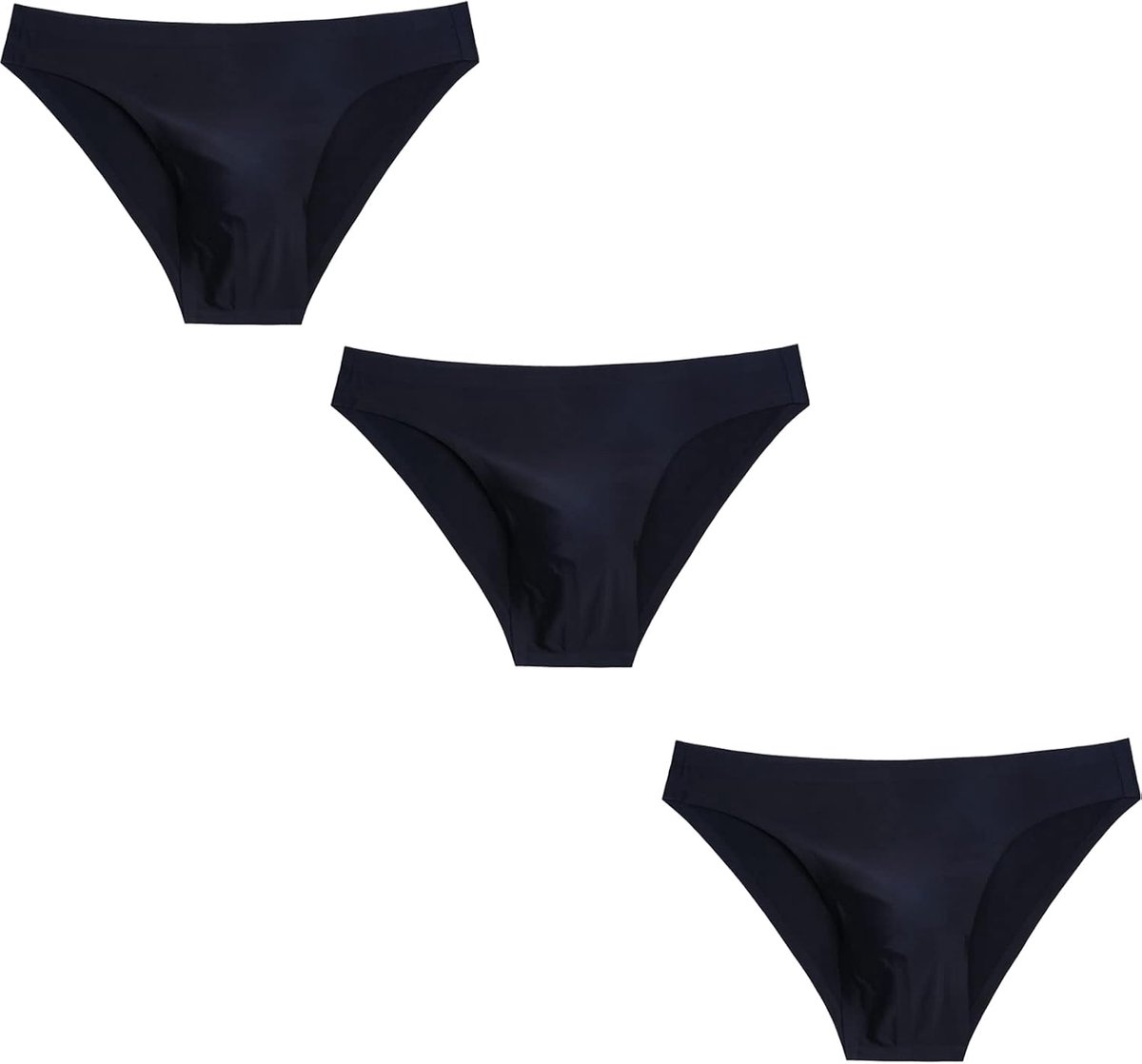 Ondergoed Mannen Naadloze Slips Shorts Man Ice Silk Lage Taille