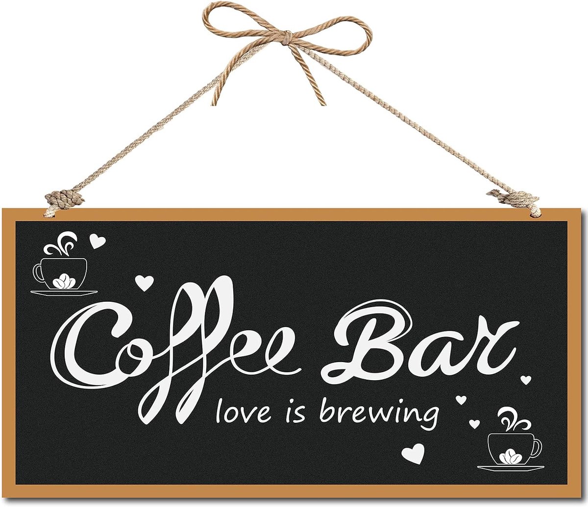 Decoratief houten paneel voor café, bar, thuis, keuken, patio