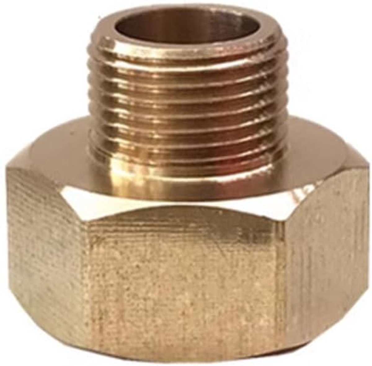 Kraan Adapter, Pijpfitting Converter EU G1/2 Draad naar US 9/16-24 UNEF Draad Connector (Vrouwelijk G1/2 x Mannelijk 14 mm A)